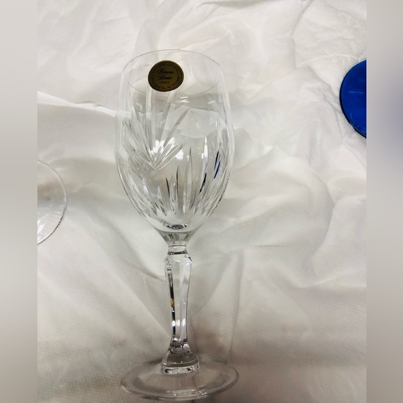 HIGHLIGHTS 2 CRYSTAL PRINCESS HOUSE WINE GLASSES BRAND NEW WITH TAGS - Picture 14 of 16